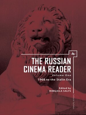 cover image of The Russian Cinema Reader (Volume I)